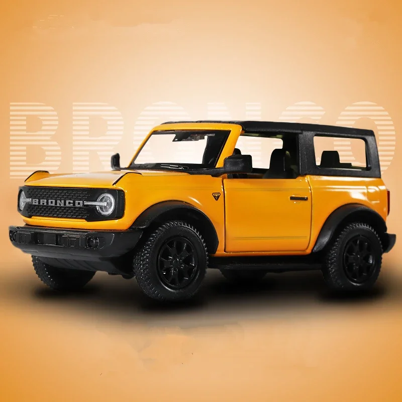 Ford Bronco 1:36 Alloy Diecast Model with Sound 8 Ford Bronco 1:36 Alloy Diecast Model with Sound - Image 8