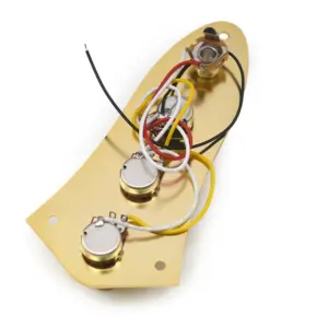 Electric Bass Control Plate with Knobs 10 S9074037425f44f06a43bdeeef0669153D