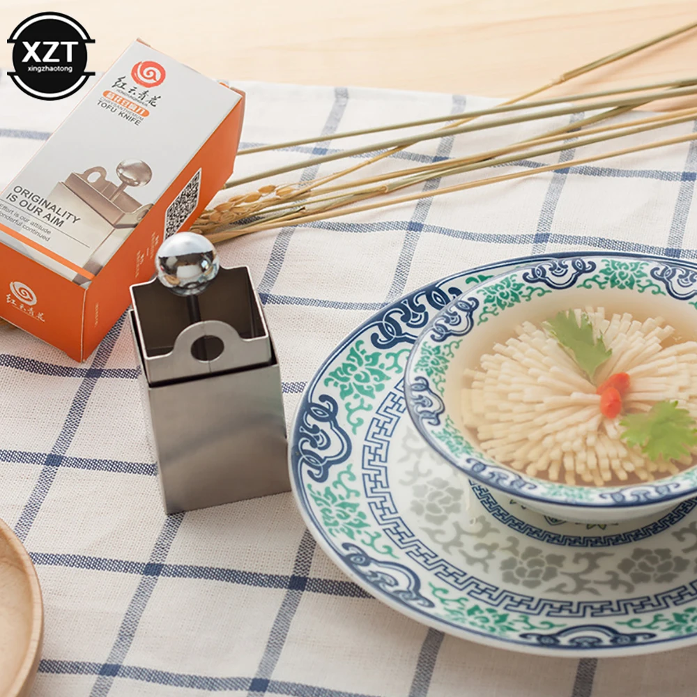 Stainless Steel Tofu Cutter Set 4 Stainless Steel Tofu Cutter Set - Image 4