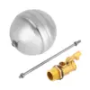 DN15 G1/2 Brass Male Thread Water Sensor Float Ball Valve Stainless Steel Float Ball Value