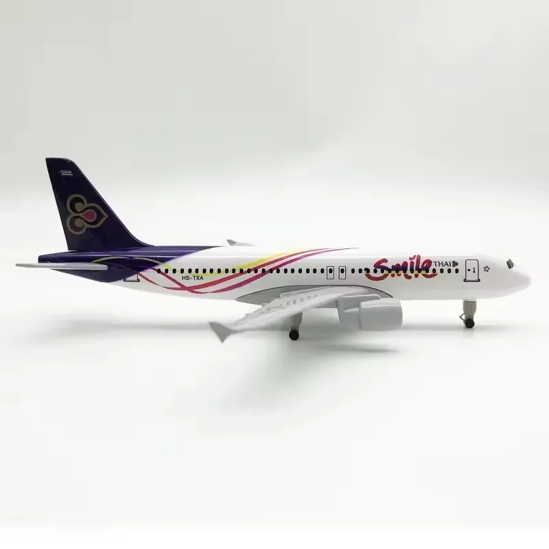 Thailand Airlines Airbus A320 Model, 20cm Alloy Collection 5 Thailand Airlines Airbus A320 Model, 20cm Alloy Collection - Image 5