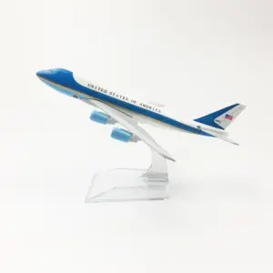 Air Force One B747 Diecast Model 16cm Collectible 6 S90ce1ce87d4147b692883b6d1953911aj