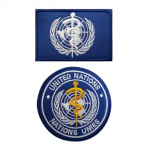 WHO Emblem Embroidered Patch for Collectors 7 S90f19978b11548cfb423801db6ef771f3 1