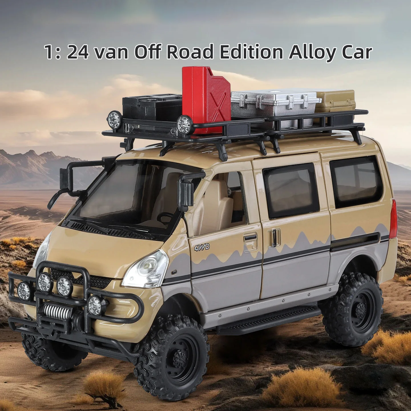 1:24 Off-Road WuLing VAN Model 5 1:24 Off-Road WuLing VAN Model - Image 5