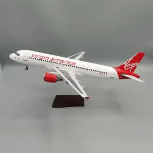 Virgin America Airbus A320 Model 46cm with LED Option 8 S913b7decb1bc41fdbe4a0370b54e6fecT