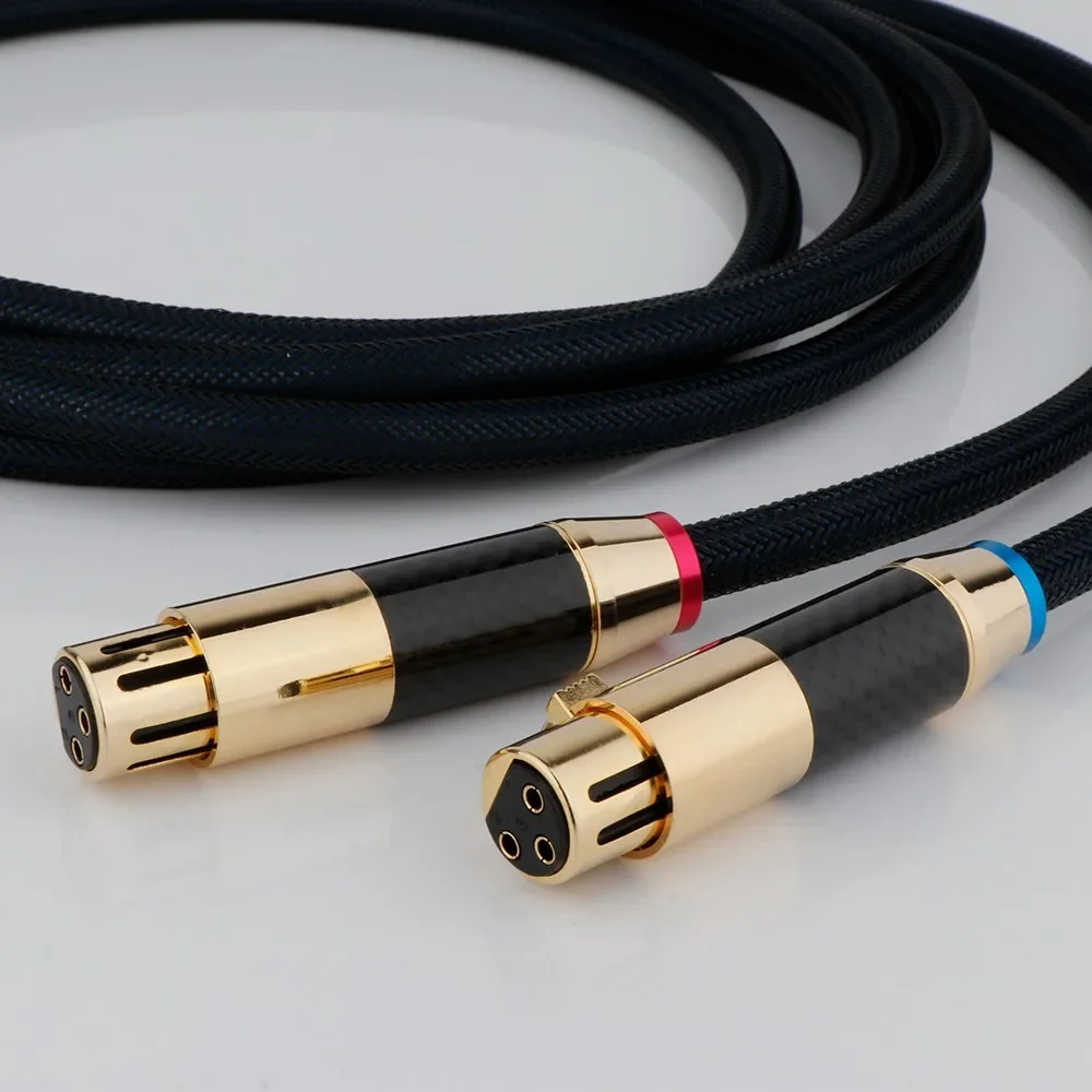 High-End OCC Silver-Plated XLR Cable 2.5m 3 High-End OCC Silver-Plated XLR Cable 2.5m - Image 3