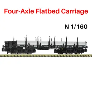 FLEISCHMANN N-Scale Flatbed Carriage 88mm