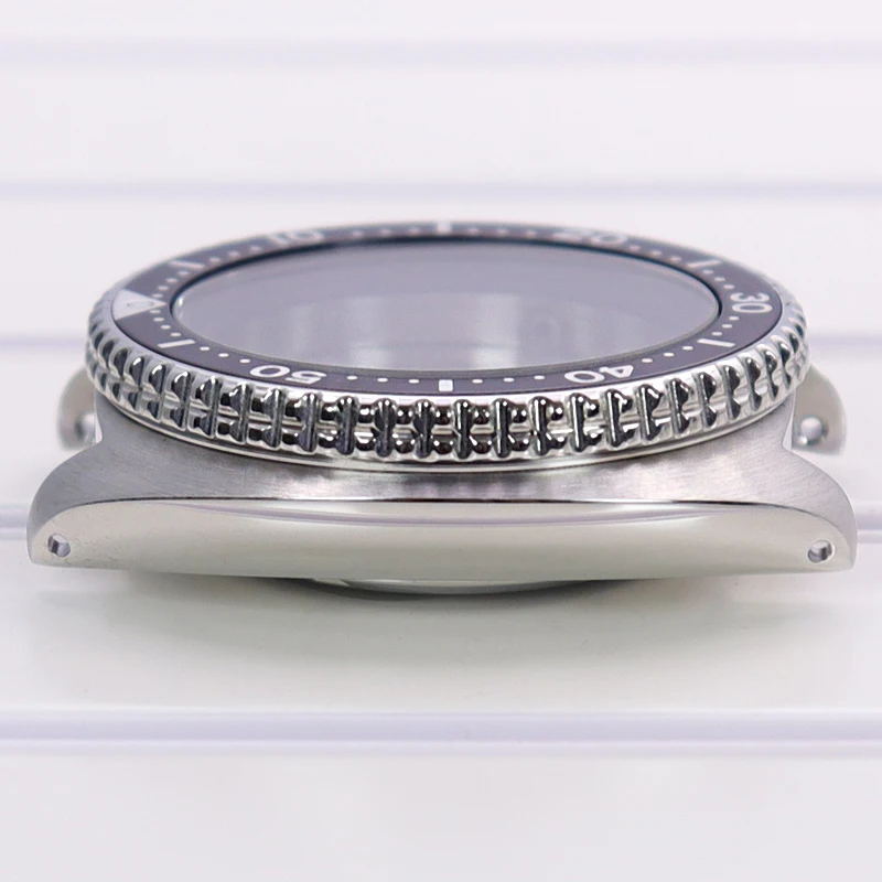 45mm Stainless Steel Dive Watch Case for Automatic Movements 5 45mm Stainless Steel Dive Watch Case for Automatic Movements - Image 5