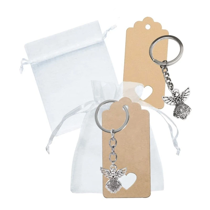 Elegant Angel Keychain Set with Gift Packaging 4 Elegant Angel Keychain Set with Gift Packaging - Image 4