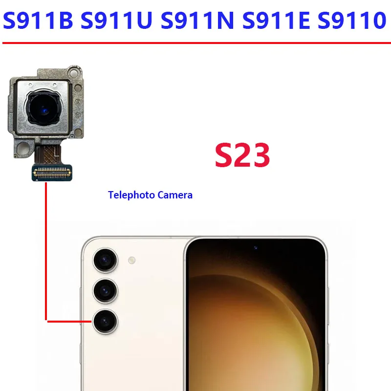 Samsung Galaxy S23 Rear Camera Module S911B/U/E/N 5 Samsung Galaxy S23 Rear Camera Module S911B/U/E/N - Image 5