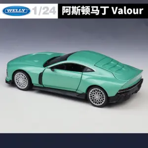 Aston Martin Valour 1:24 Diecast Model in Black or Green 9 S919f6eae1eec40c2a948aaf0b0d47dc7a