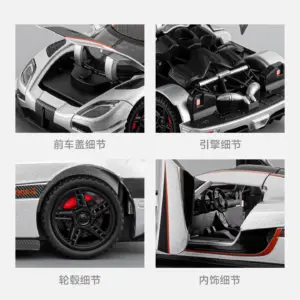 Red Miniature Diecast Car 1:32 Scale 15 S91ab60ad5c3f429ca0c91e1ec96a762aK