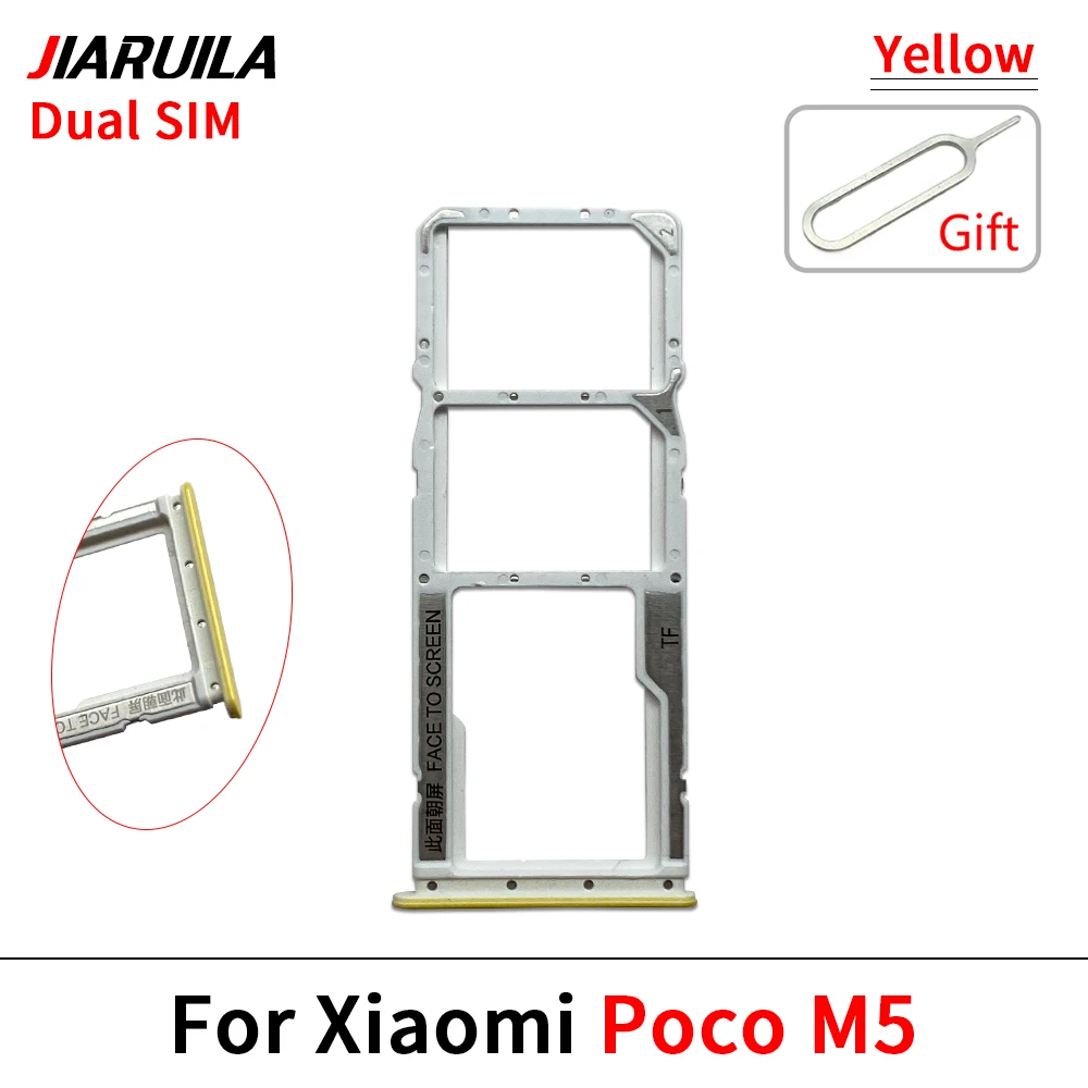 Xiaomi Poco M5/M5S/M6 Pro SIM & Micro SD Tray 10 Xiaomi Poco M5/M5S/M6 Pro SIM & Micro SD Tray - Image 10