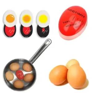 Red Egg-Shaped Kitchen Timer for Perfect Boiling 7 S91c8d6ca53b24afcb24f847b0e50008bO