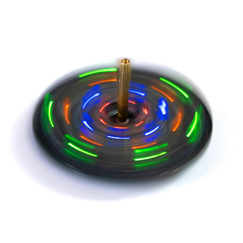 LED Desktop Spinning Top Kit with Colored LEDs 5 LED Desktop Spinning Top Kit with Colored LEDs - Image 5