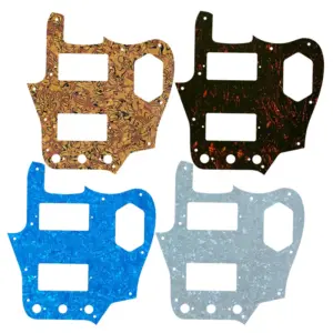 Fender Jaguar Pickguard with 10 Screws and Vibrant Finishes