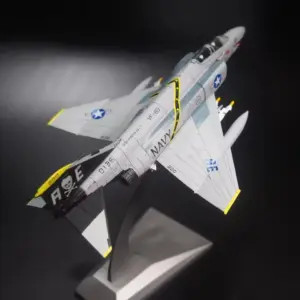 F-4 Phantom Diecast Model Aircraft 1:100 Scale 9 S91ff40e4c027408694556b2979b3aa47w