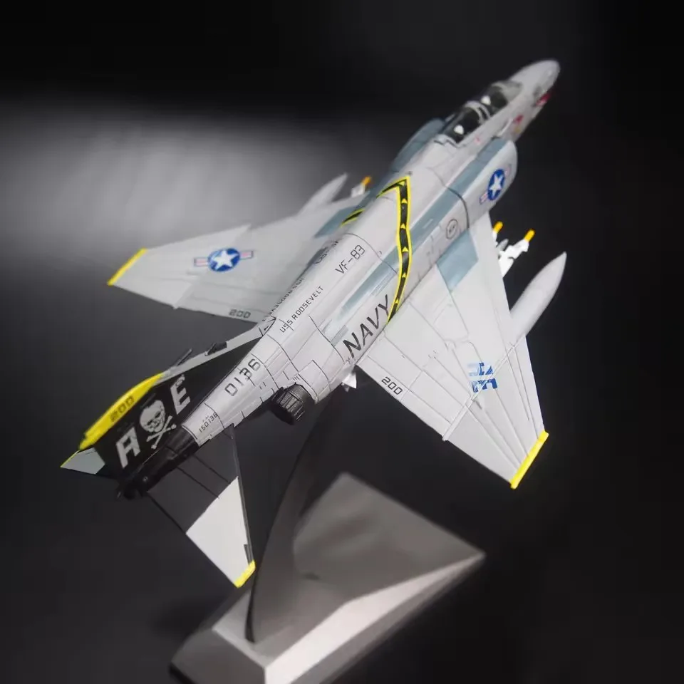 F-4 Phantom Diecast Model Aircraft 1:100 Scale 3 F-4 Phantom Diecast Model Aircraft 1:100 Scale - Image 3