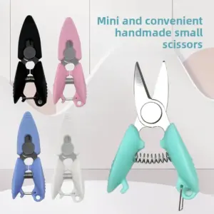Mini Stainless Steel Pocket Scissors Set — 5 Colors 12 S92057332ac38488288d733e98a0eb84dm