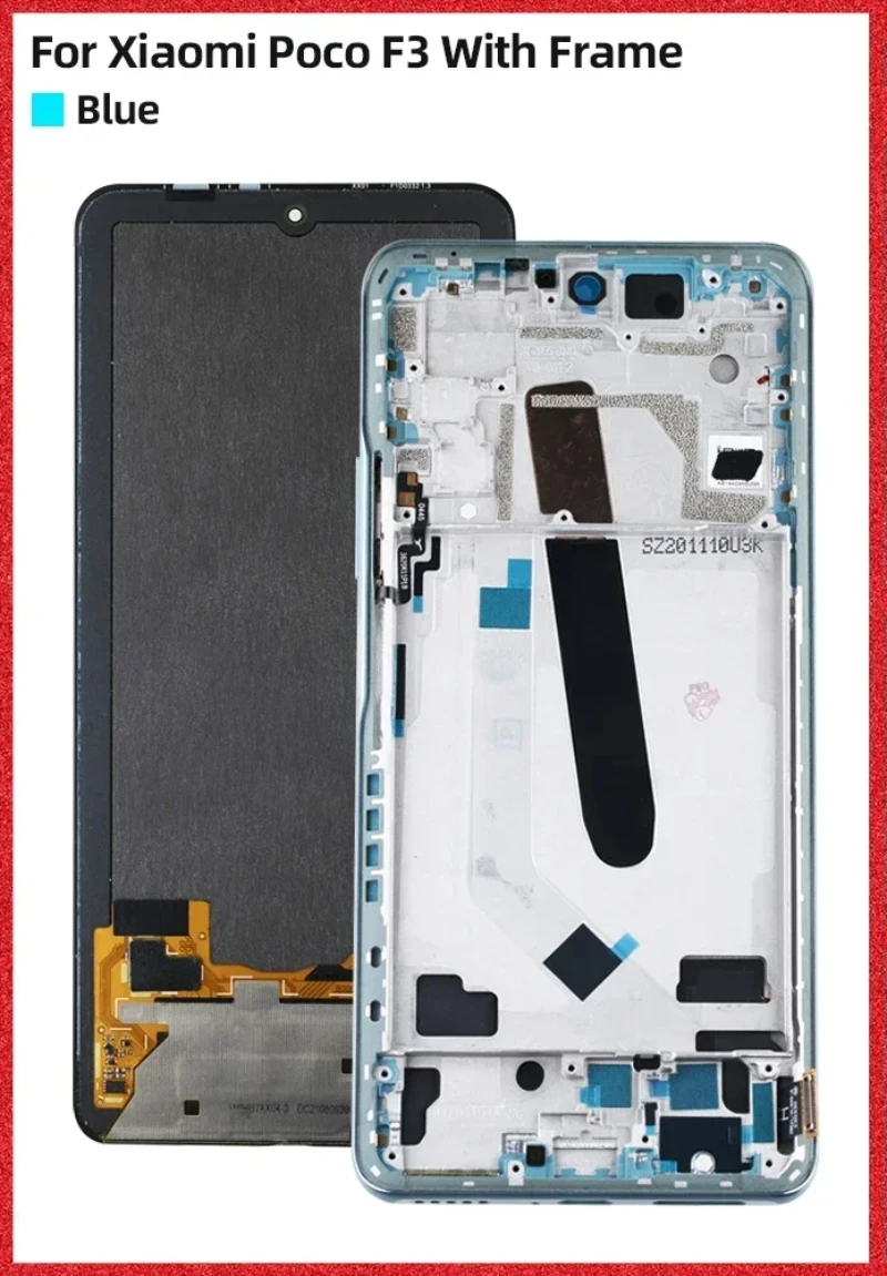 Xiaomi Poco F3 6.67-inch LCD Assembly 8 Xiaomi Poco F3 6.67-inch LCD Assembly - Image 8