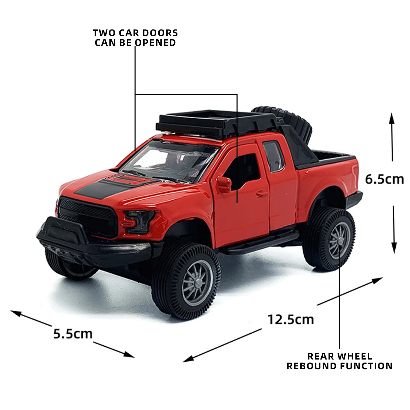 1:36 Scale Alloy F-150 Model Truck 3 1:36 Scale Alloy F-150 Model Truck - Image 3