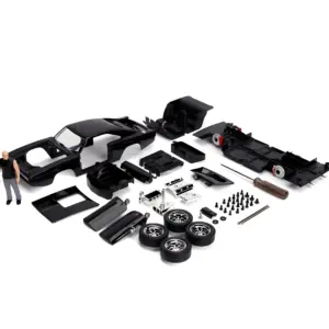 Black Dodge Charger R/T Diecast Model 1:24 Scale 7 S927a936be69a41dfa9edc776719a72e3t