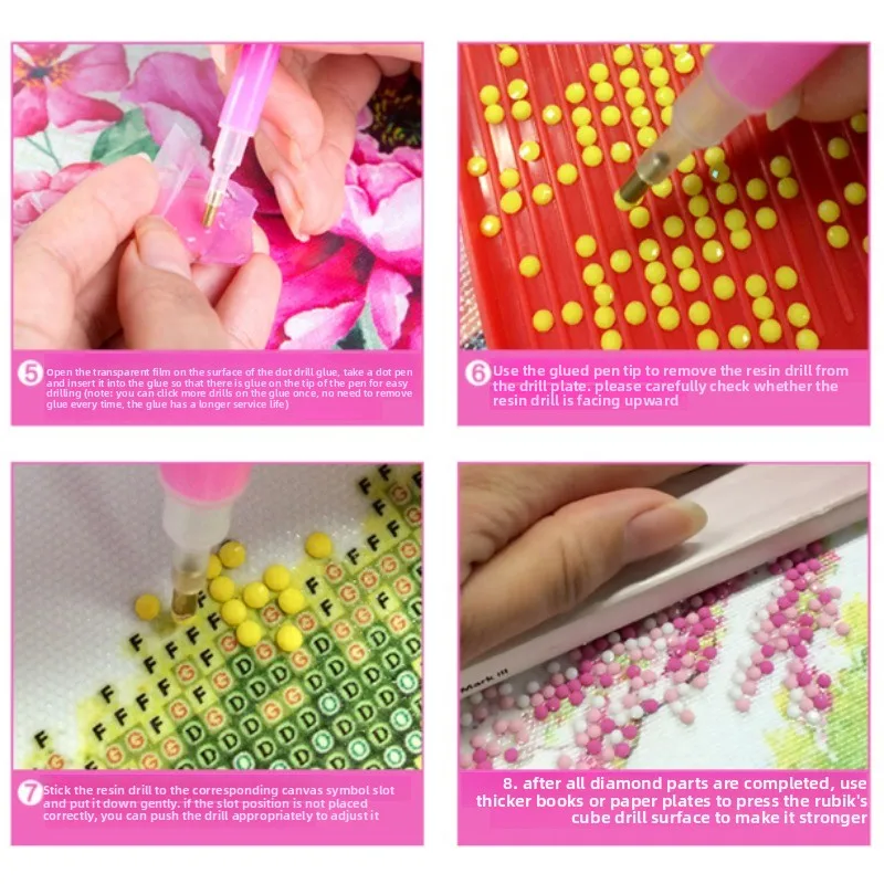 8-in-1 LED Diamond Painting Pen with Magnifier 6 8-in-1 LED Diamond Painting Pen with Magnifier - Image 6