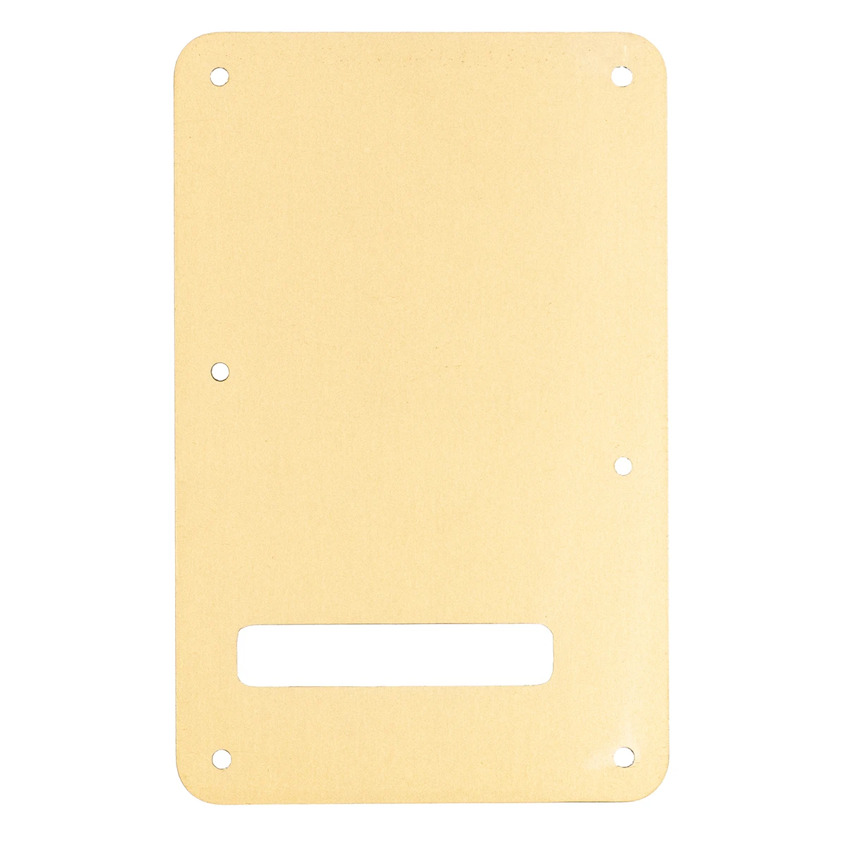 Gold Anodized Fender Stratocaster Backplate 3 Gold Anodized Fender Stratocaster Backplate - Image 3