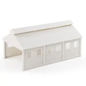 N Scale Locomotive Maintenance Building Model 7 S92af334b6bf942848301f8c542163b1cT