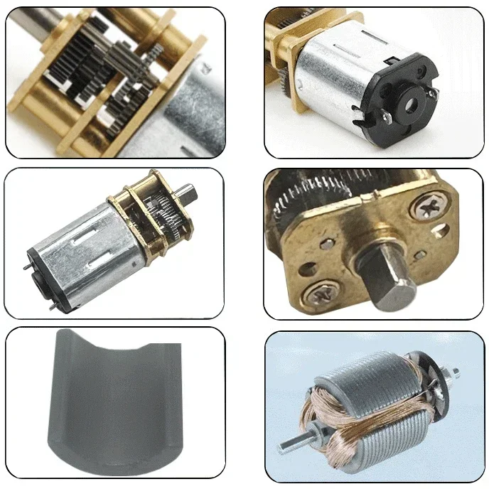 N20-3.6V-230RPM High Torque Metal Gear Motor 6 N20-3.6V-230RPM High Torque Metal Gear Motor - Image 6