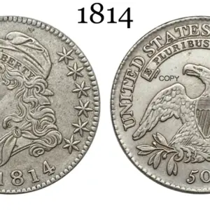 1814 US Half-Cent Replica for Collectors 15 S9302cf7b7b224a05aced7f612e2f3e92U