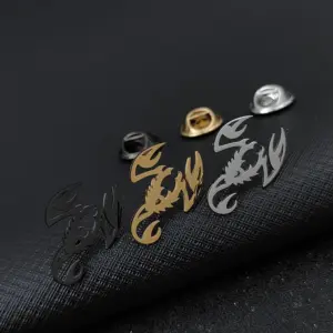 Edgy Alloy Scorpion Brooch for Men & Women 8 S9306d7f556d6423eba576b4cd9eb7315M