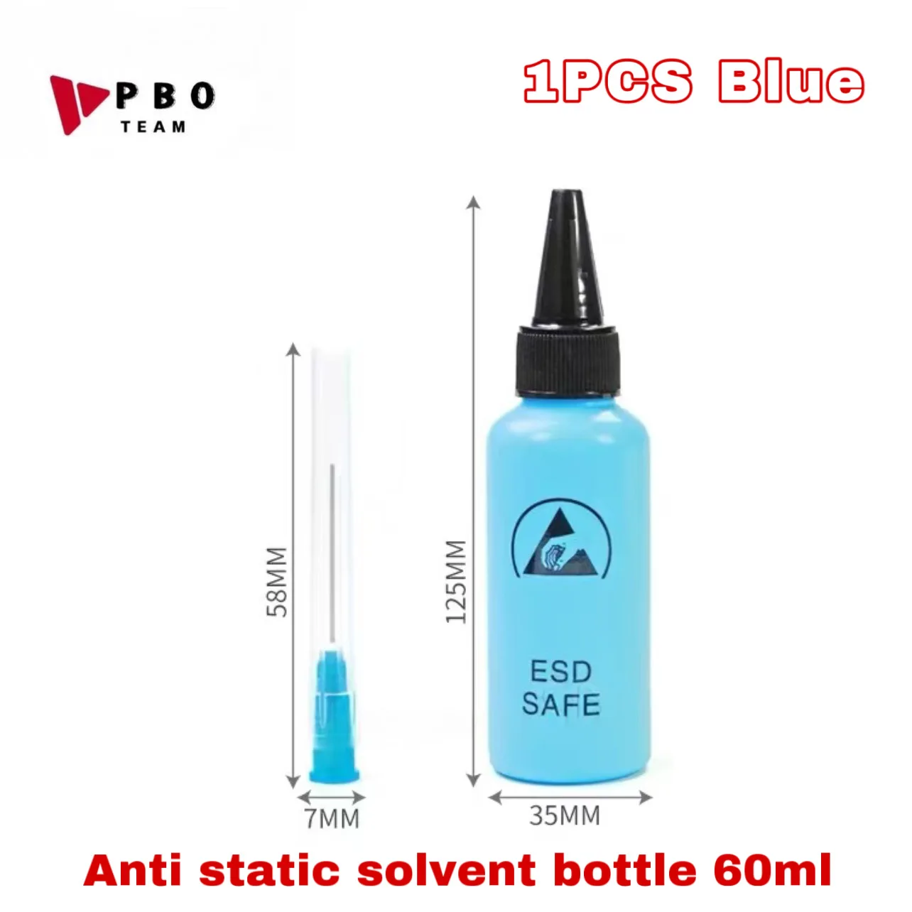 60ml Precision Plastic Alcohol Bottle for DIY 4 60ml Precision Plastic Alcohol Bottle for DIY - Image 4