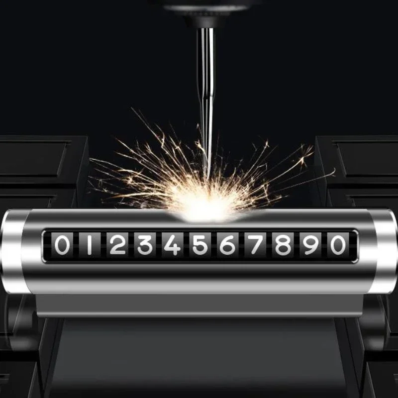 Metal Temporary Parking Sign with Rotating Numbers 3 Metal Temporary Parking Sign with Rotating Numbers - Image 3