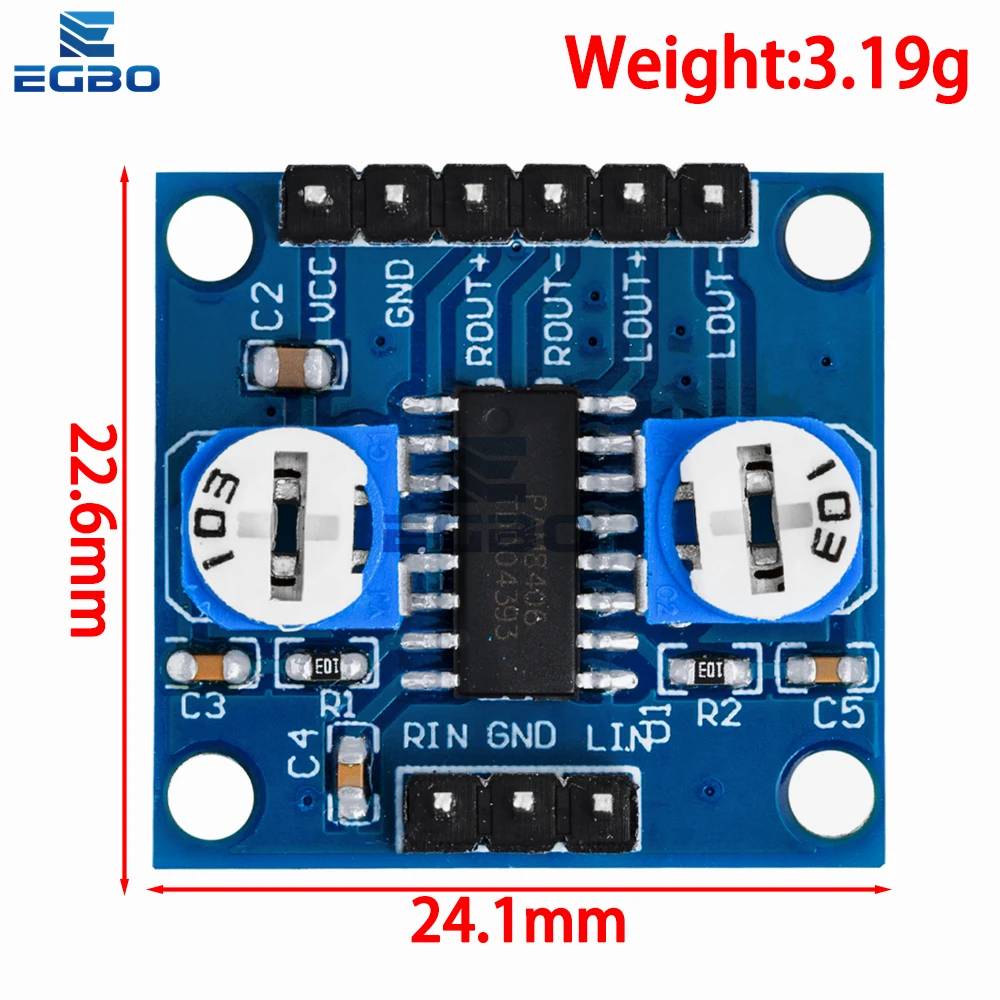 PAM8406 Stereo Amplifier Board 5W x 2 4 PAM8406 Stereo Amplifier Board 5W x 2 - Image 4