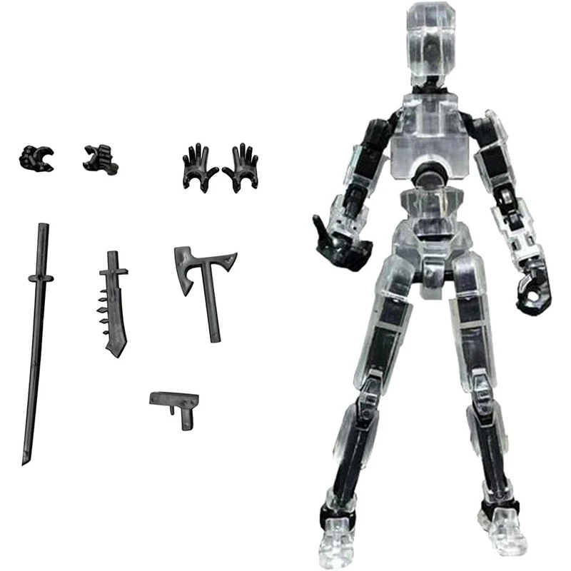 Multi-Jointed Customizable Robot Action Figure 8 Multi-Jointed Customizable Robot Action Figure - Image 8