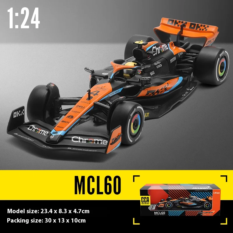 1/24 Alloy Die-Cast McLaren MCL60 Model 7 1/24 Alloy Die-Cast McLaren MCL60 Model - Image 7