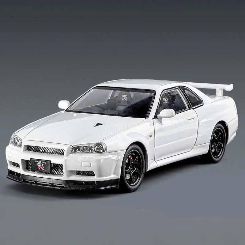 1:24 Scale Nissan GTR R34 Diecast Model Car 8 1:24 Scale Nissan GTR R34 Diecast Model Car - Image 8