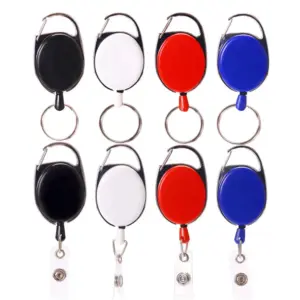 Multicolor Metal Badge Reel with 65cm Cord