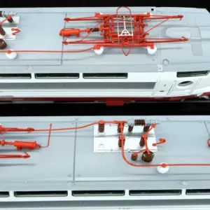 Czech CSD HO Train Model in Red and White 9 S9376c34d146d422d8f3e5b60a2792ca5Y