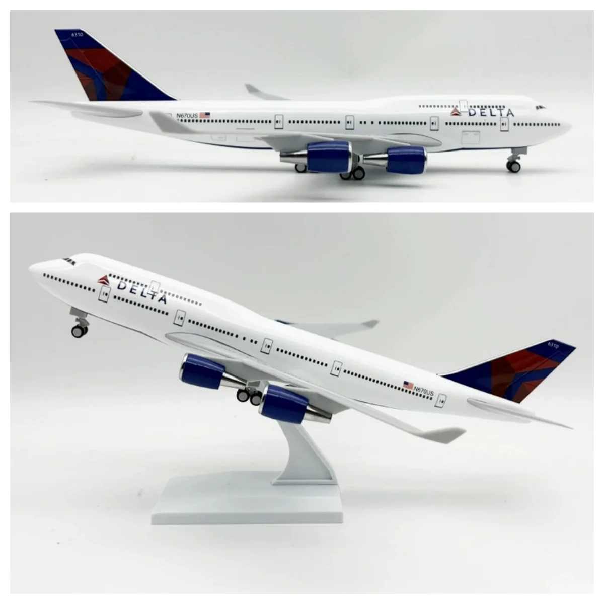 30cm Resin B747 Aircraft Model for Collectors 3 30cm Resin B747 Aircraft Model for Collectors - Image 3