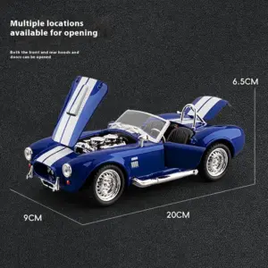 1965 Shelby Cobra Convertible Diecast Model 14 S93995287ac174d9ca28828a04eefd0064