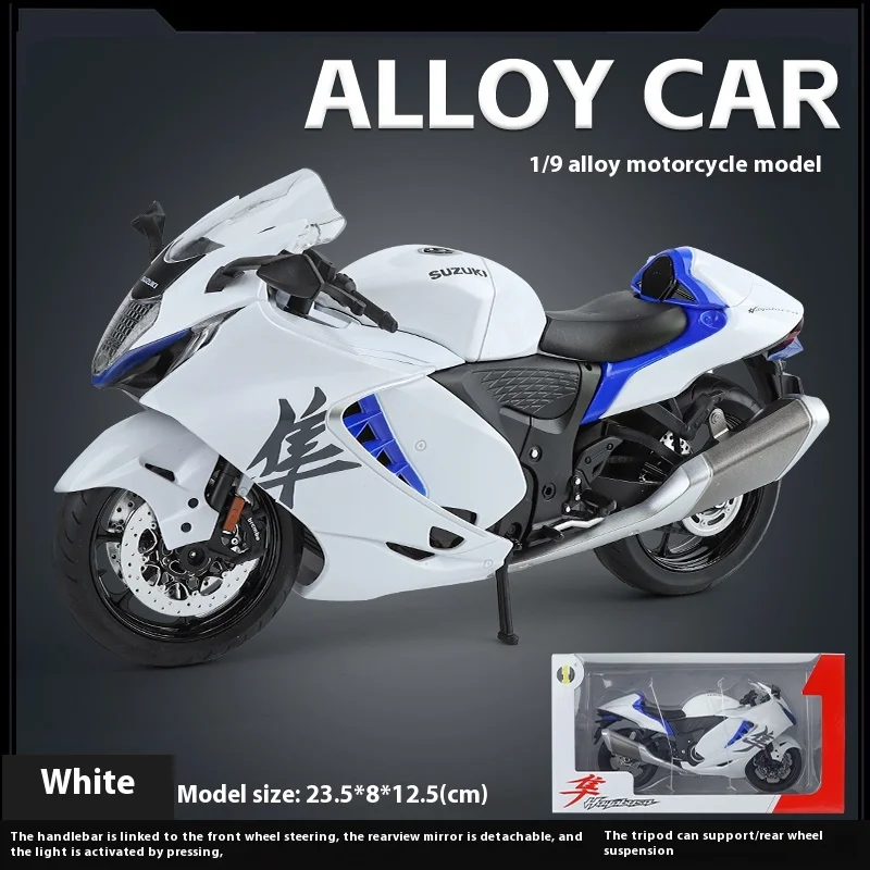 High-Detail 1:9 Scale Diecast Motorcycle Model 9 High-Detail 1:9 Scale Diecast Motorcycle Model - Image 9