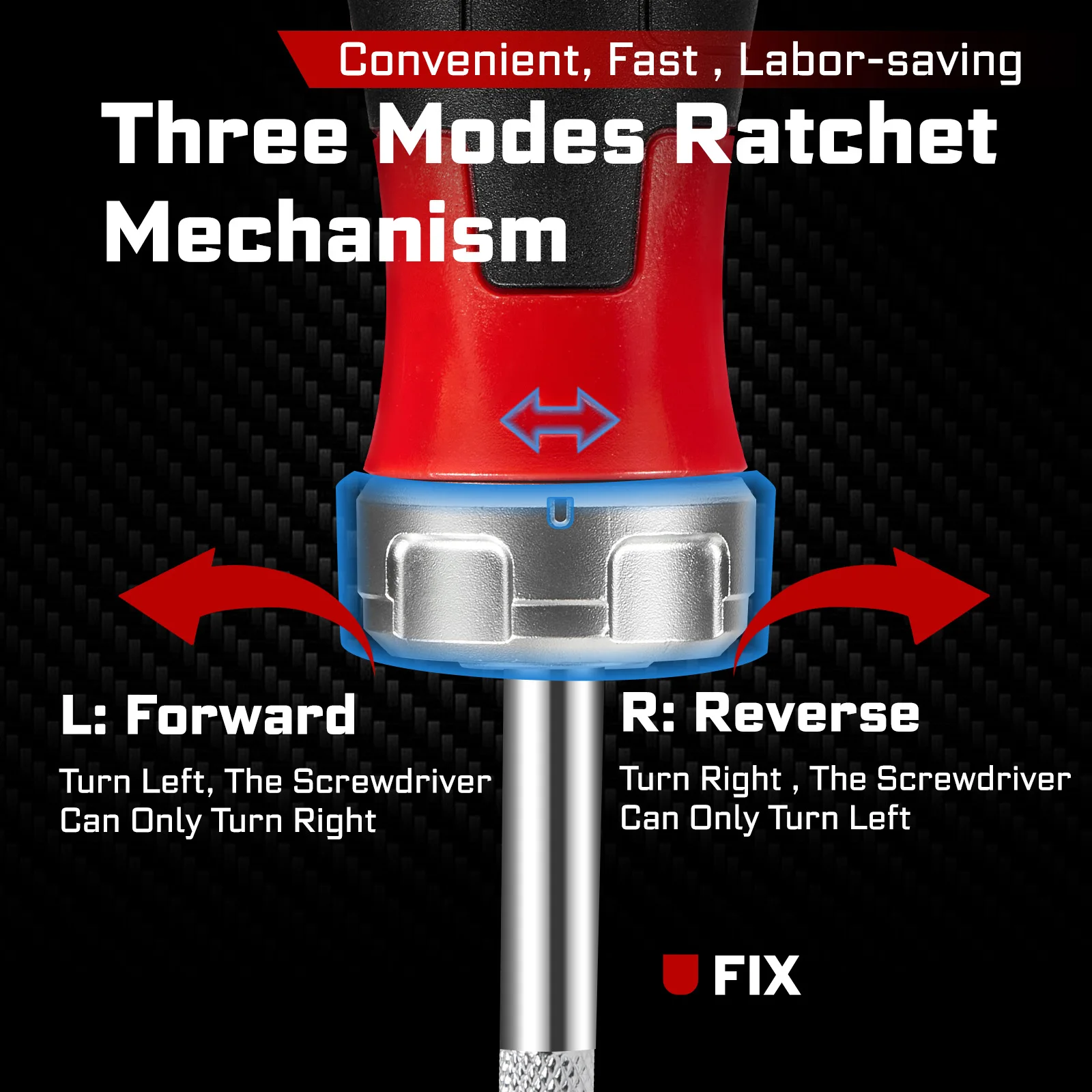 62-Piece Ratcheting Screwdriver Set with Bits 4 62-Piece Ratcheting Screwdriver Set with Bits - Image 4