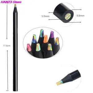 Multi-Color Concentric Rainbow Colored Pencils Set 12 S93b5d7a8e3c044dcb8e8767941f64b0bn