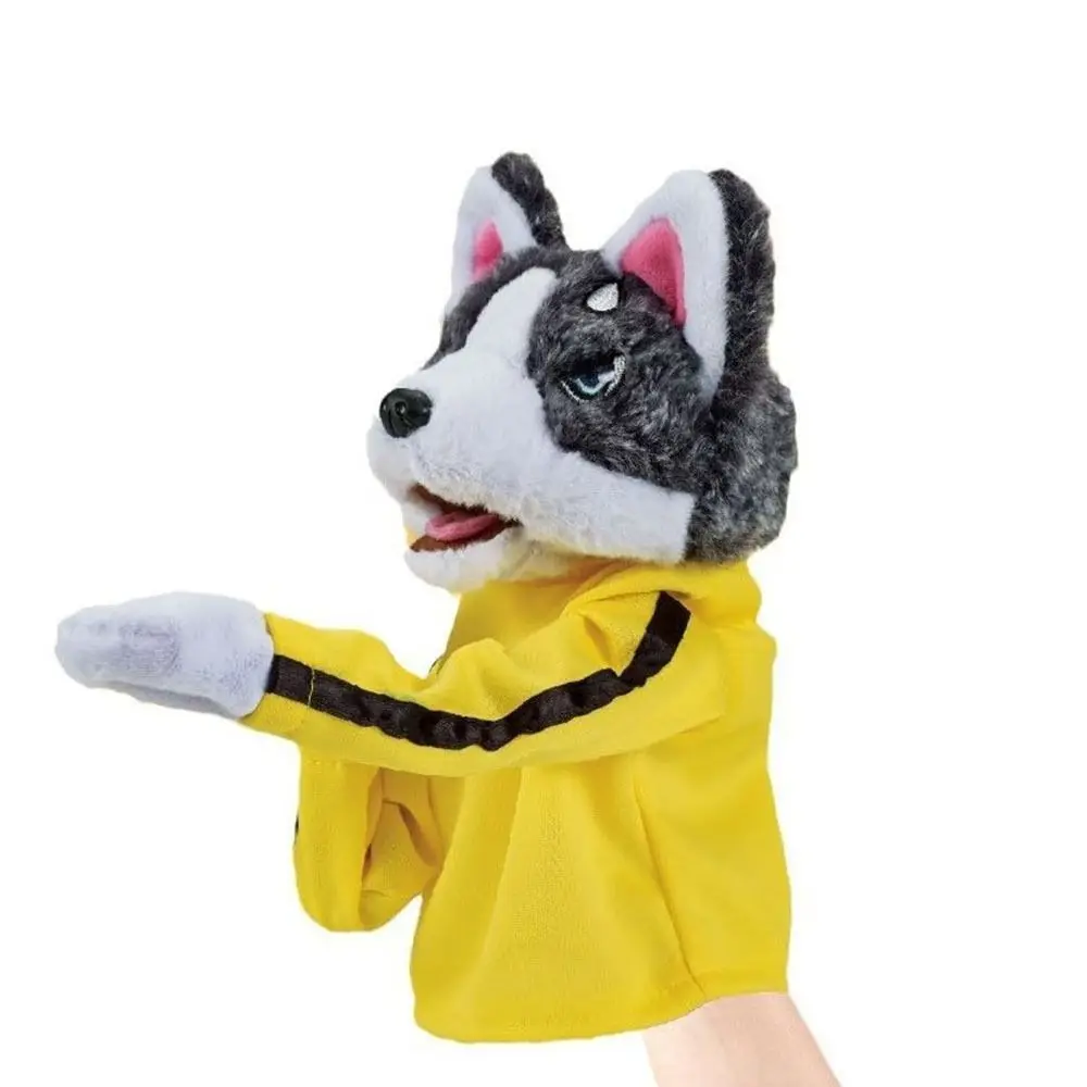 Plush Husky Hand Puppet with Vocal Features 7 Plush Husky Hand Puppet with Vocal Features - Image 7