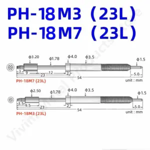 Precision PCB Test Probes Set PH-18M3 & PH-18M7 10 S942a484d129247d1aa4b97876980814dK
