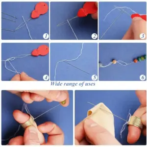 Stainless Steel Beading Needle Set for Jewelry 10 S942d6ece752e44d69572c5cf768be01br