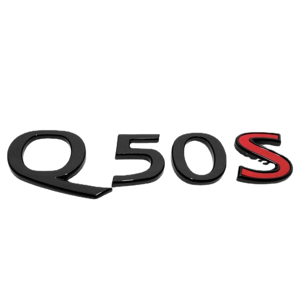 Q50S Rear Trunk Badge Emblem for 2013 Infiniti 2 Q50S Rear Trunk Badge Emblem for 2013 Infiniti - Image 2