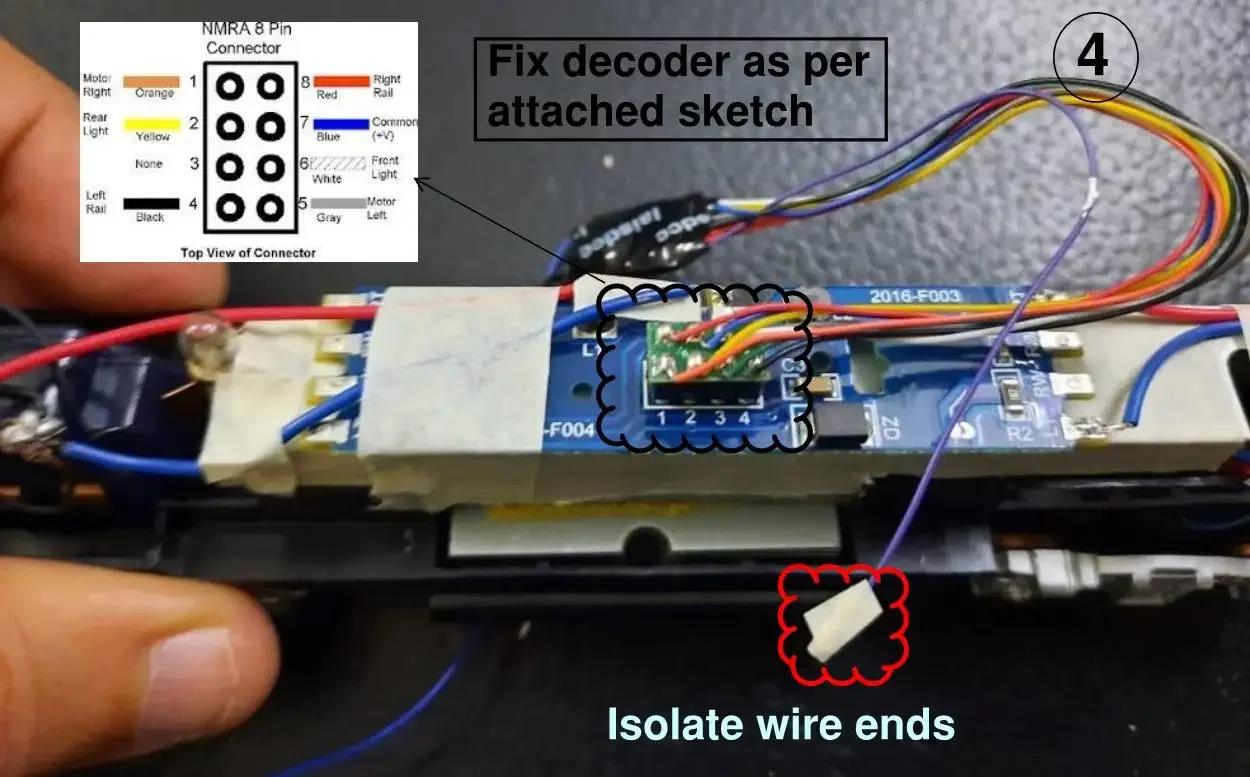 HO Scale 1:87 DCC Circuit Board for Model Trains 5 HO Scale 1:87 DCC Circuit Board for Model Trains - Image 5